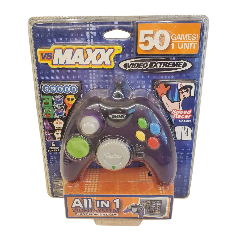 VS Maxx Video Extreme 50 in 1 plug and play TV video game system NEW OS